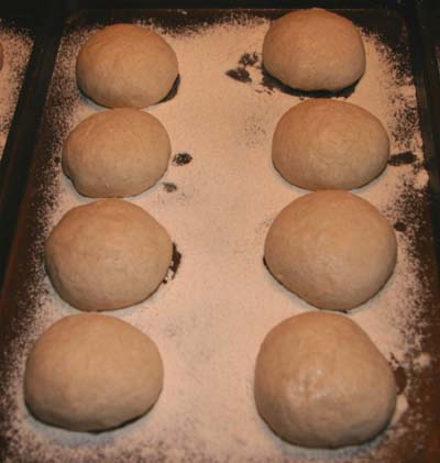 The rolls immediately after
                shaping