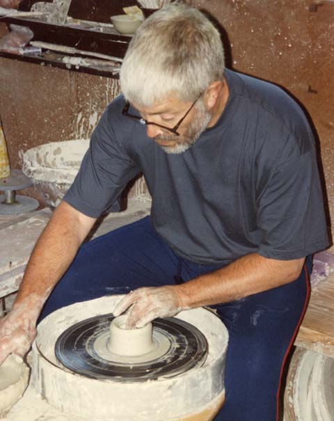 Opening the centred clay