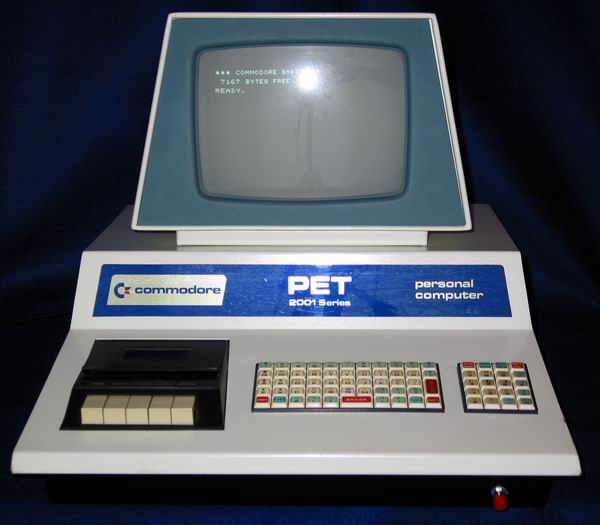 The 8K Commodore PET microcomputer